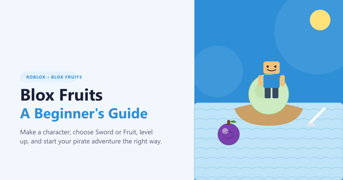 Blox Fruits: Ein Leitfaden für Anfänger (2026)