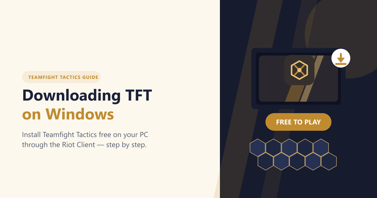 Downloading TFT on Windows: Full Install Guide (2026)