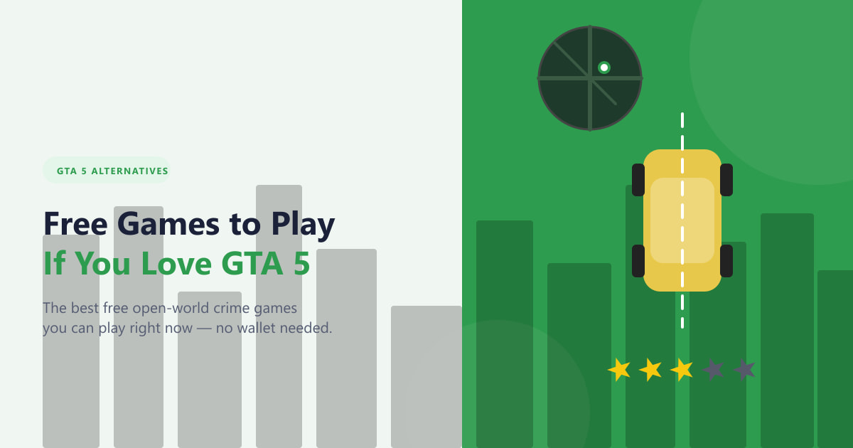Jogos grátis para jogar se você adora GTA 5 (2026)