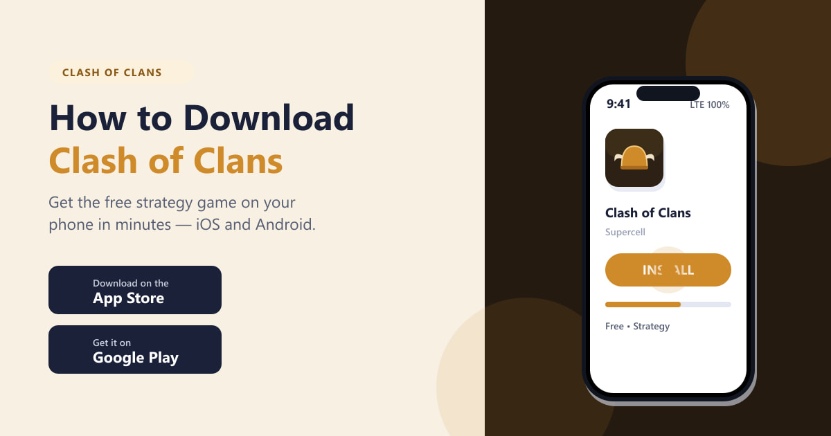 How to Download Clash of Clans (2026 Guide)