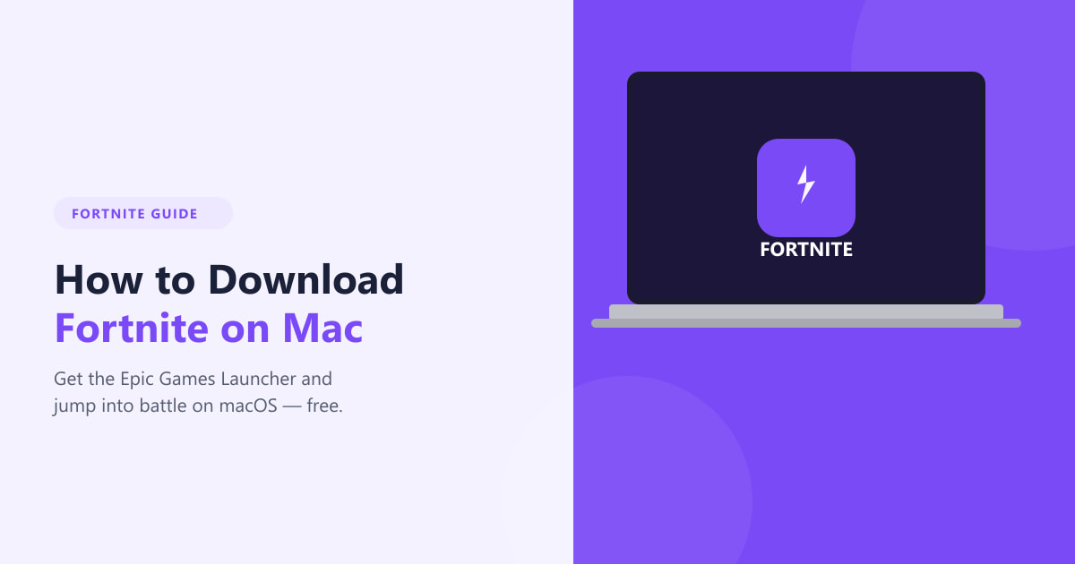 Hoe Fortnite te downloaden op een Mac (handleiding 2026)