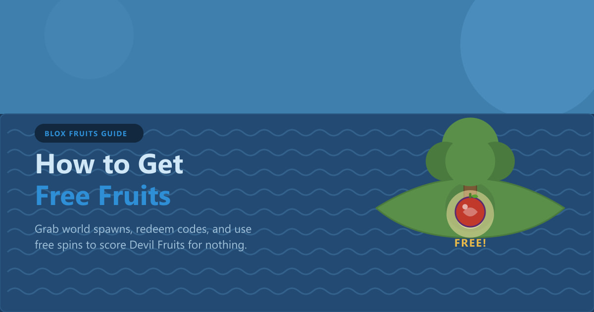 How to Get Free Fruits in Blox Fruits (2026)