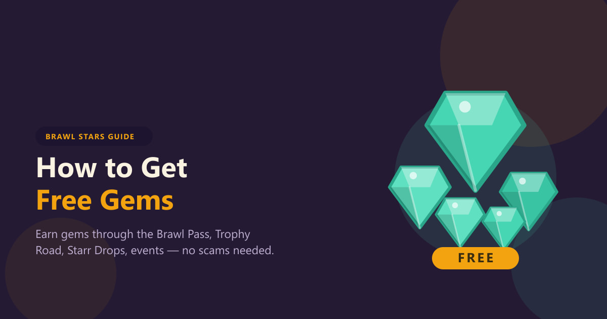 How to Get Free Gems in Brawl Stars (2026)