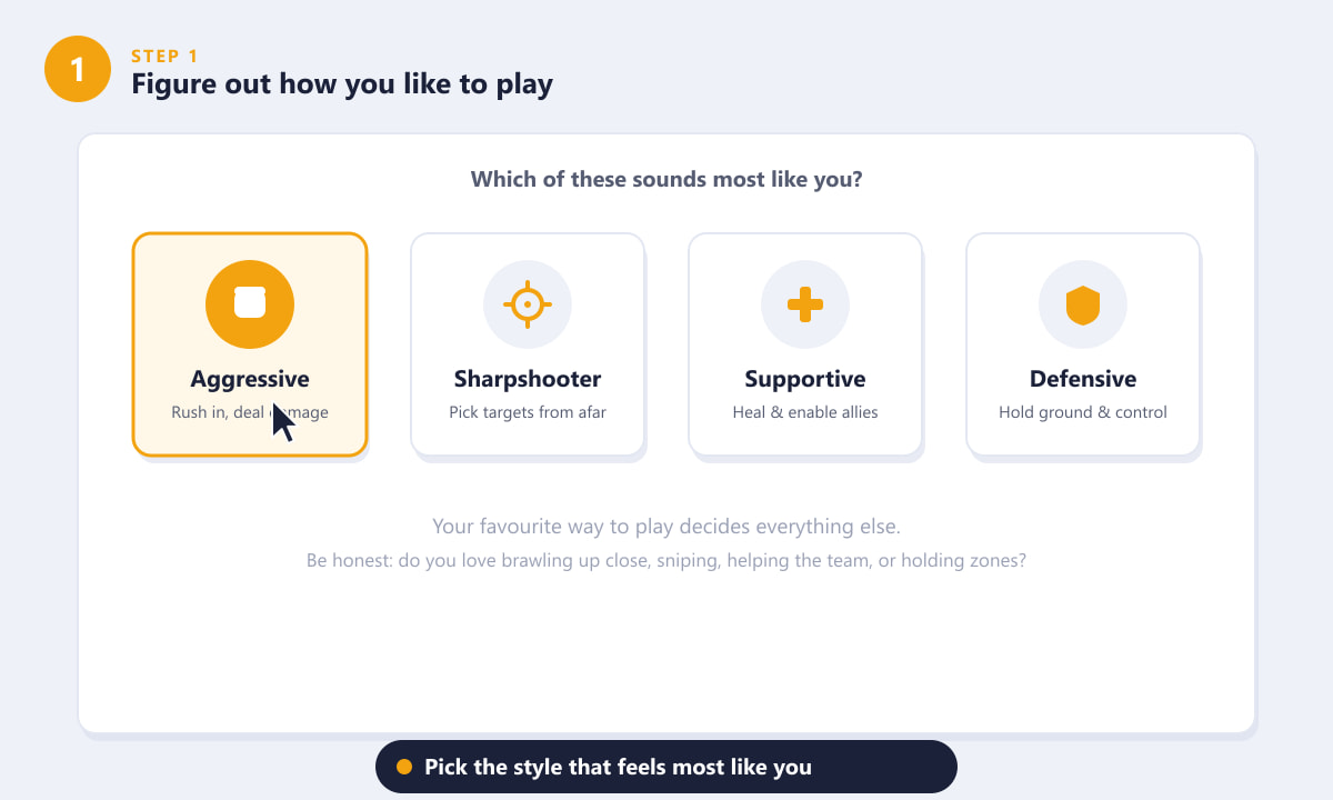 Choosing your Brawl Stars playstyle: aggressive, sharpshooter, supportive or defensive