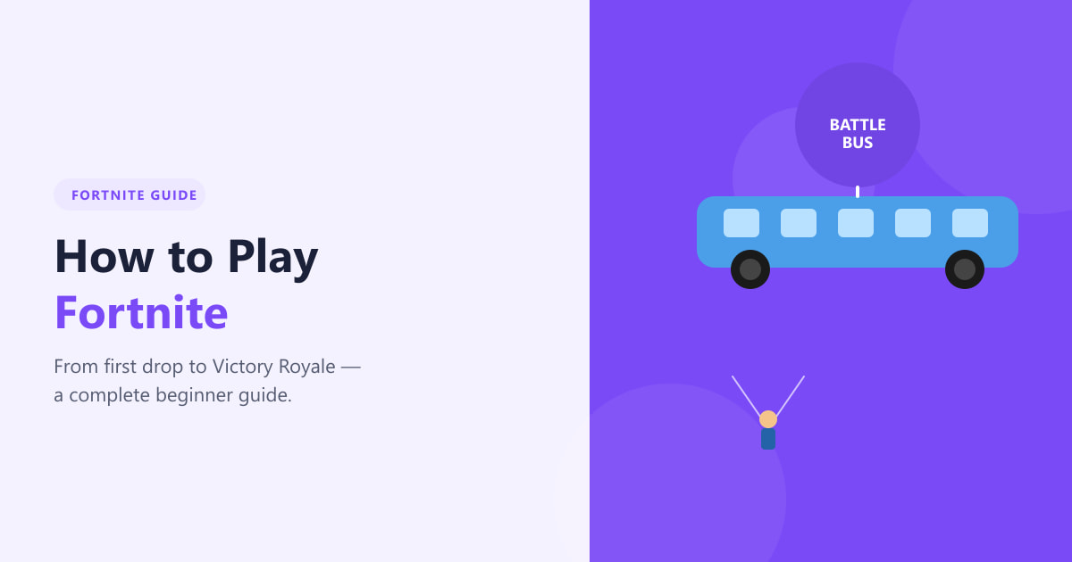 How to Play Fortnite for Beginners (2026 Guide)