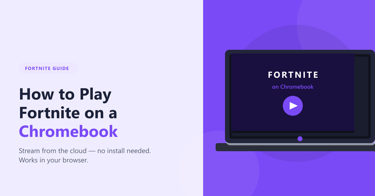 Hoe speel je Fortnite op een Chromebook (2026)?