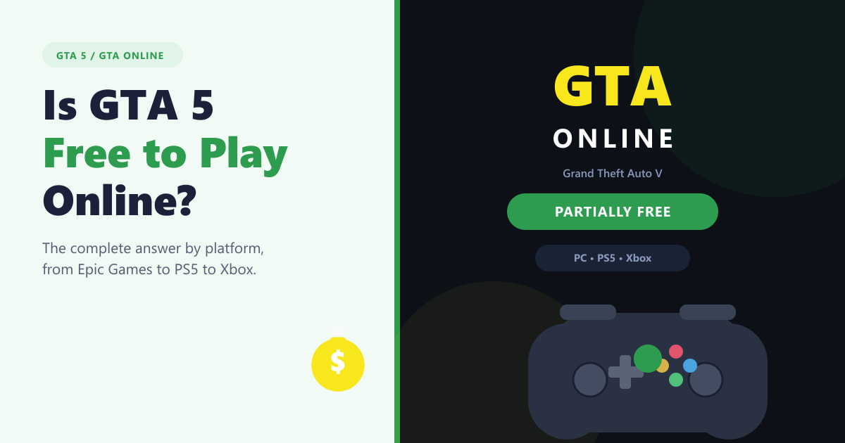 Is GTA 5 Free to Play Online? (2026 Answer by Platform)