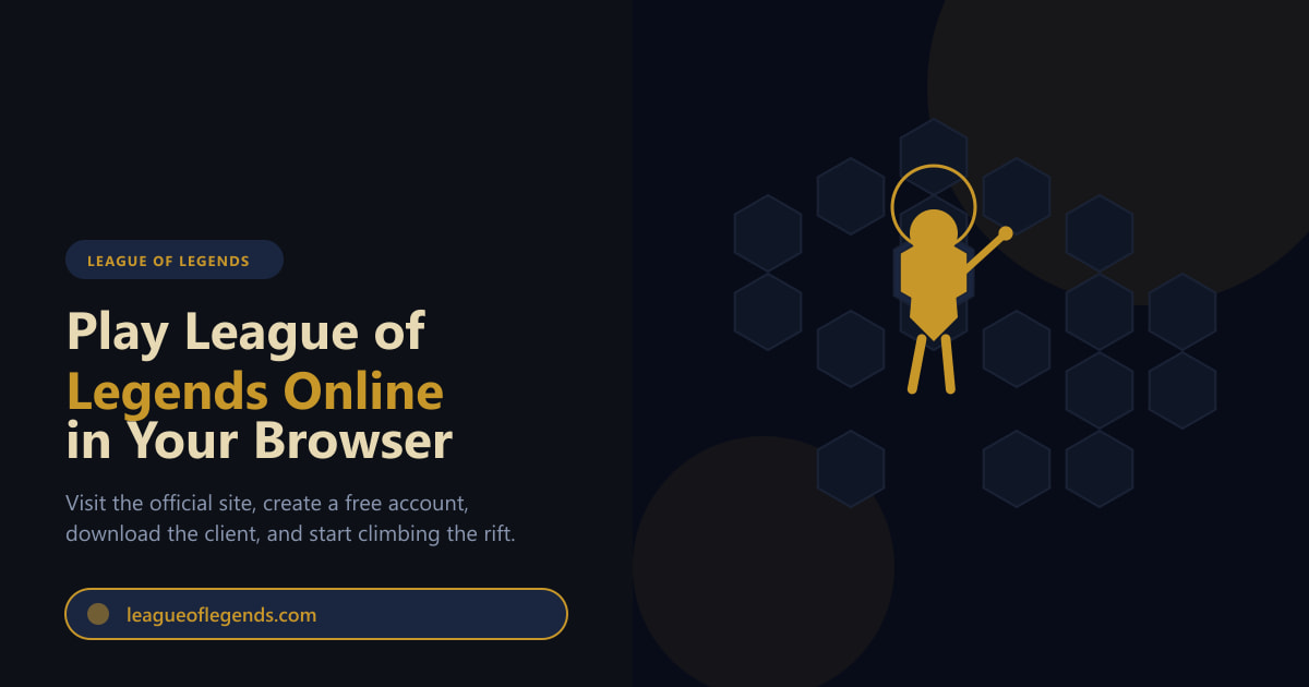 Speel League of Legends online in je browser (2026)