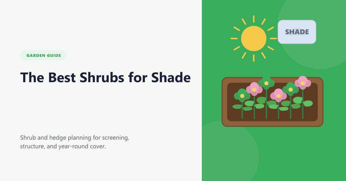The Best Shrubs for Shade Guide