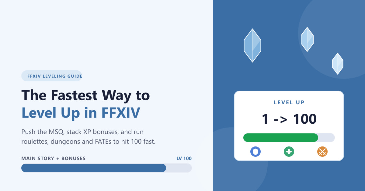 The Fastest Way to Level Up in FFXIV (2026)