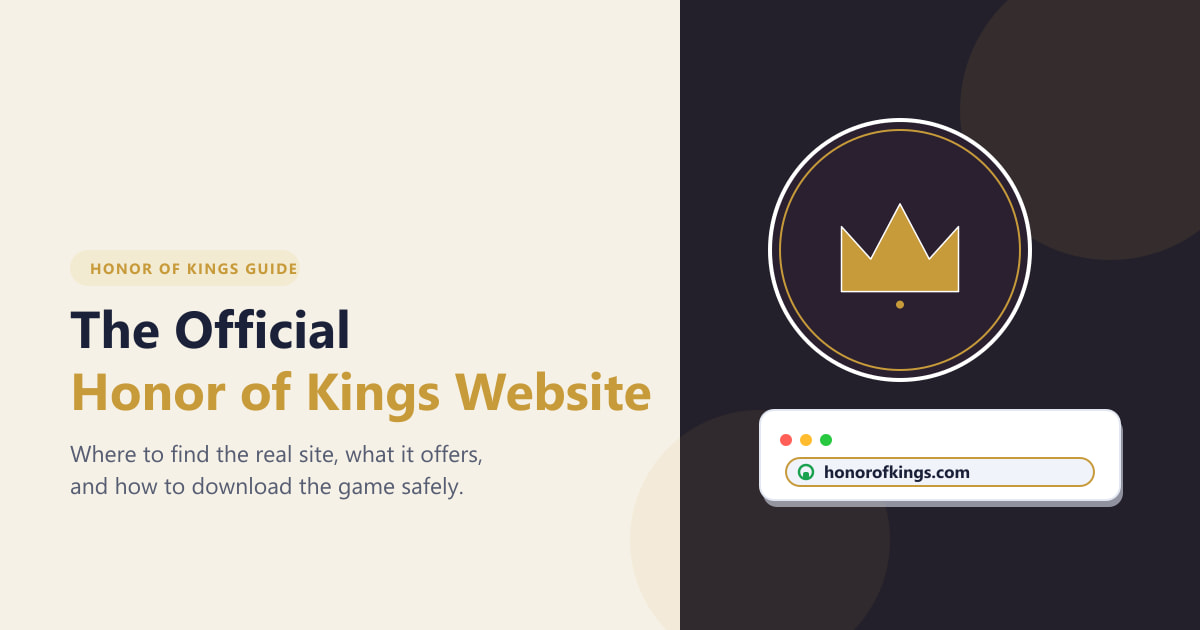 The Official Honor of Kings Website Explained (2026)