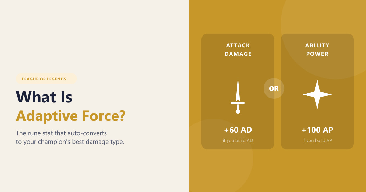 What Is Adaptive Force in League of Legends? (2026)