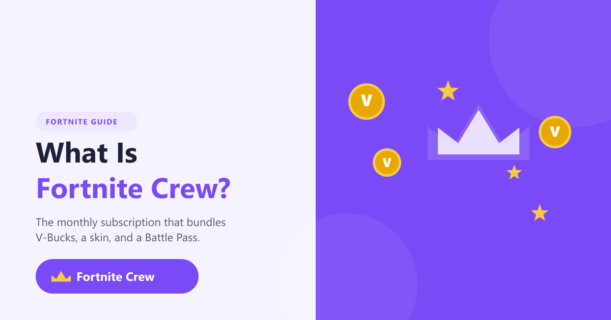 What Is Fortnite Crew? The Monthly Subscription Explained (2026)