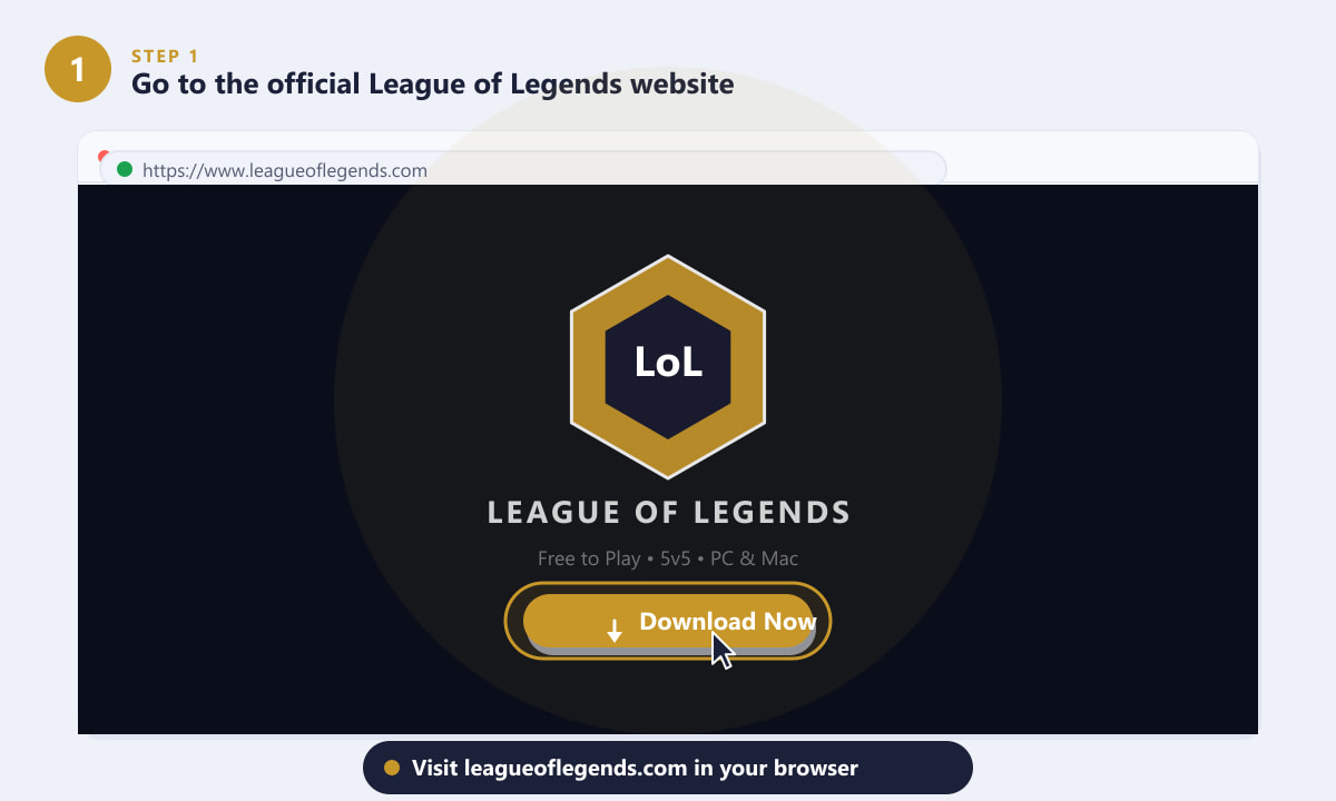 Чтобы скачать игру, посетите сайт leagueoflegends.com.