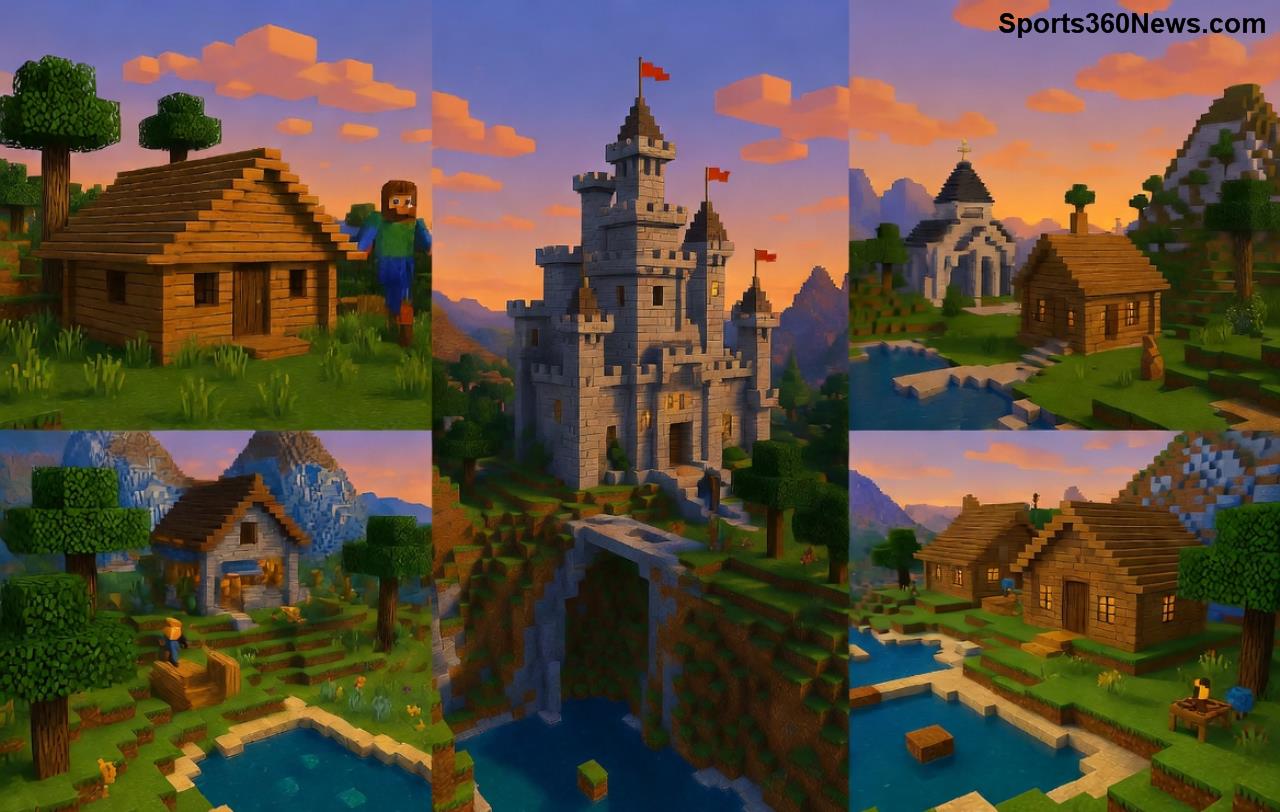 لاعب ماينكرافت يبني عالم خالي من الأخطاء