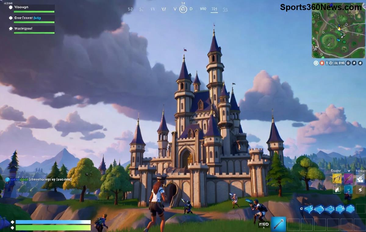 Attaching mods at Weapon Mod Bench Fortnite Chapter 5