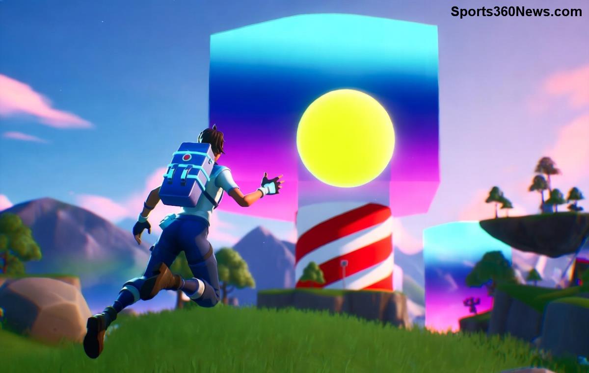 Fortnite sniper glint in action during intense battle