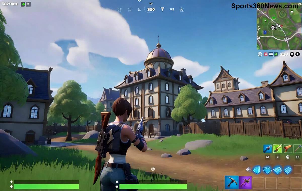 Fully modded weapon from Fortnite Chapter 5 Mod Bench