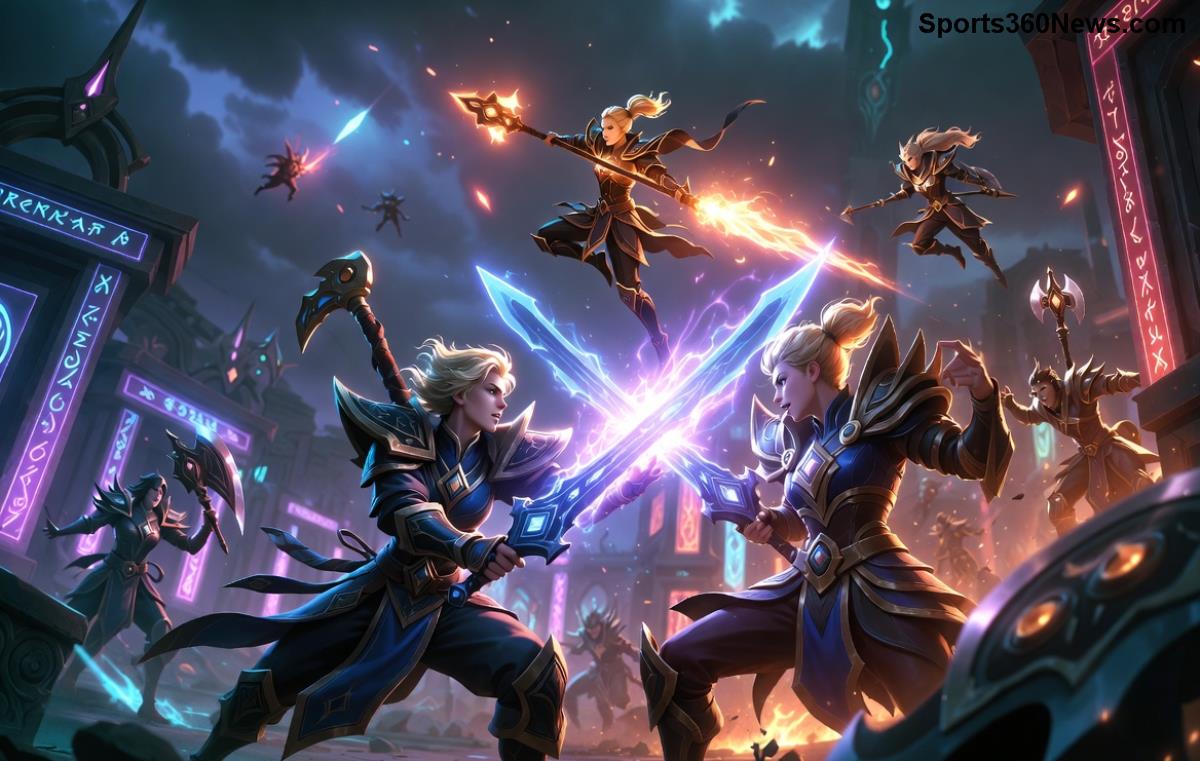 Esempio di kiting perfetto in League of Legends