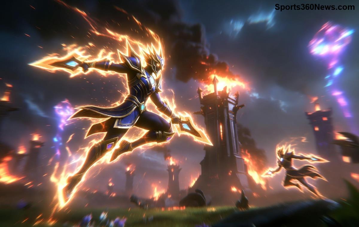 Before and after ping graphs for League of Legends on fiber internet