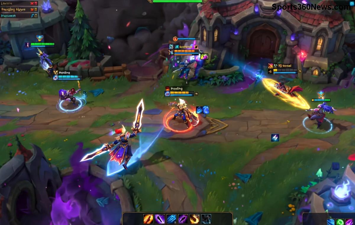 مسار غابة في ليج أوف ليجندز