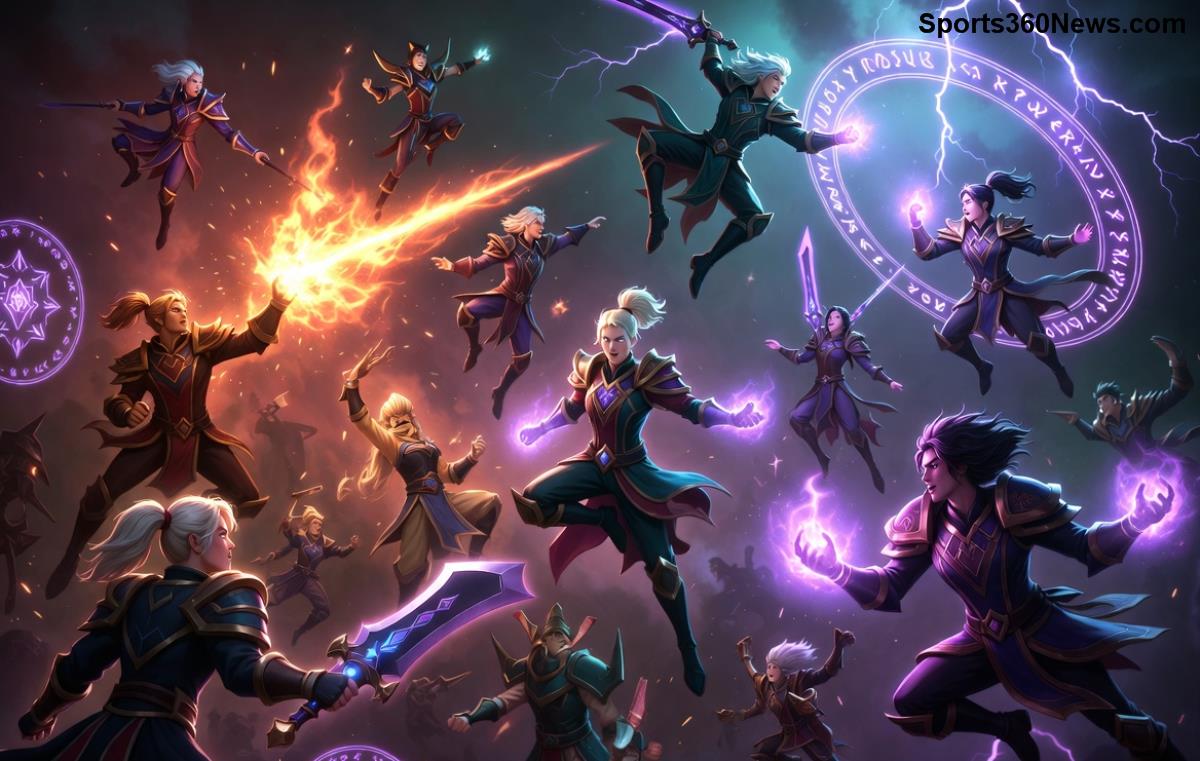 League of Legends runes interface showing damage-focused setups