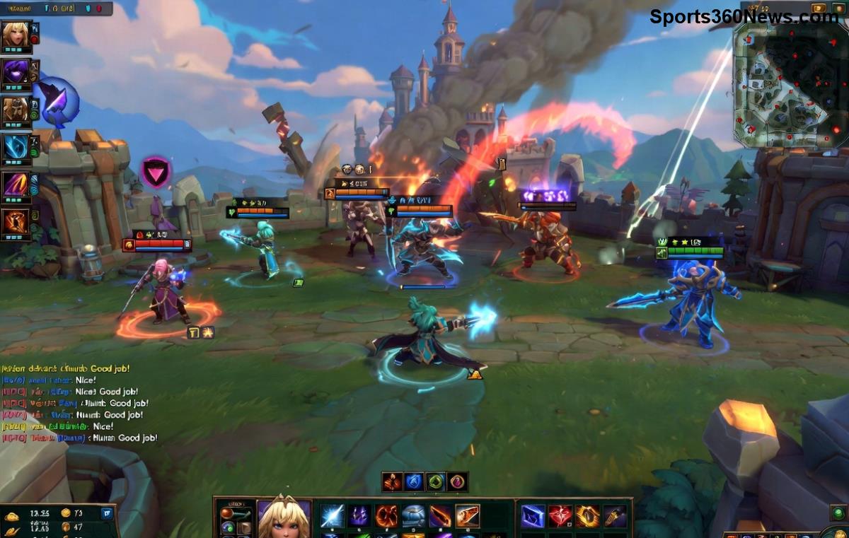 Slow pushing wave in League of Legends laning phase