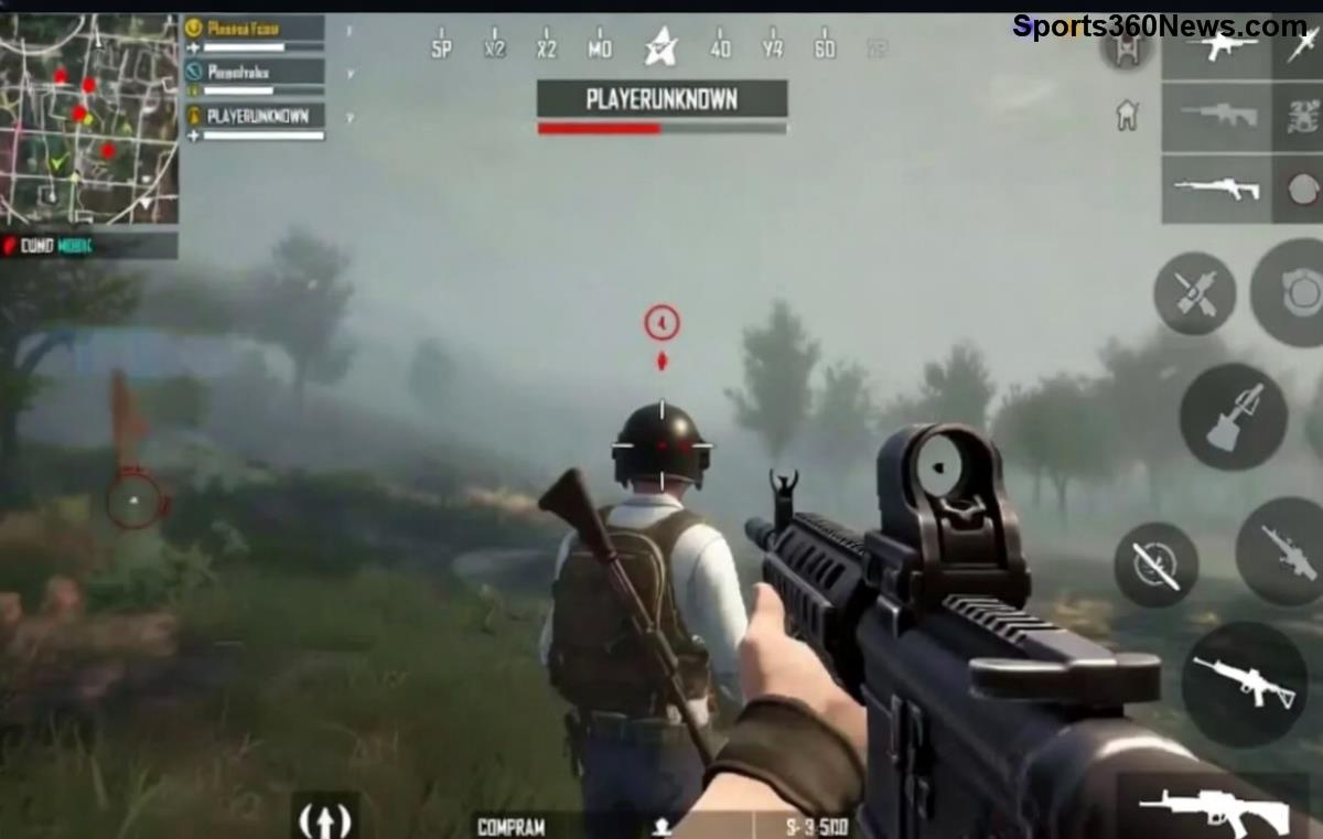 PUBG Mobile 最終サークルバトル