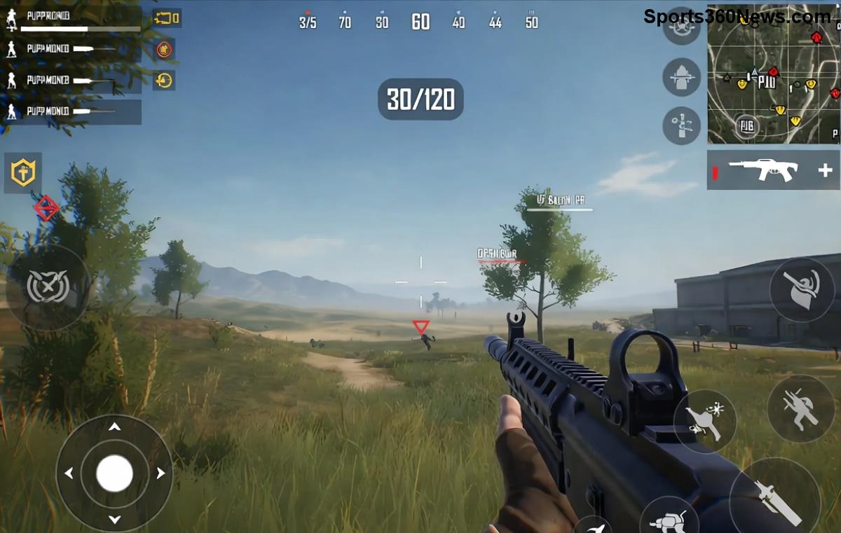 PUBG Mobile pro sniper position for long-range dominance