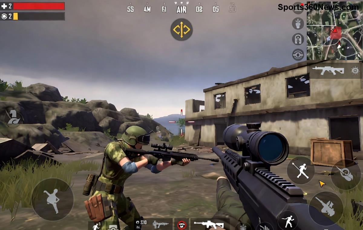 PUBG Mobile Sharpshooter称号獲得の瞬間イメージ