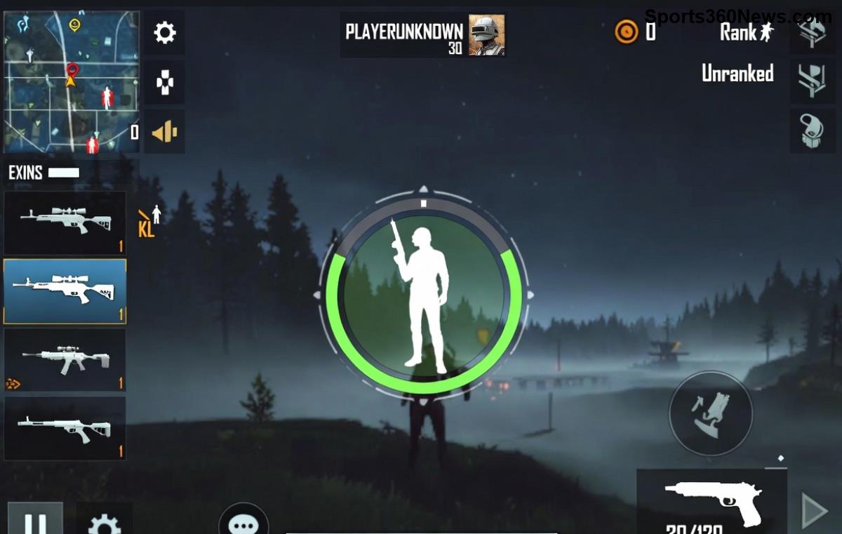 PUBG Mobile設定画面でボイスチャット最適化