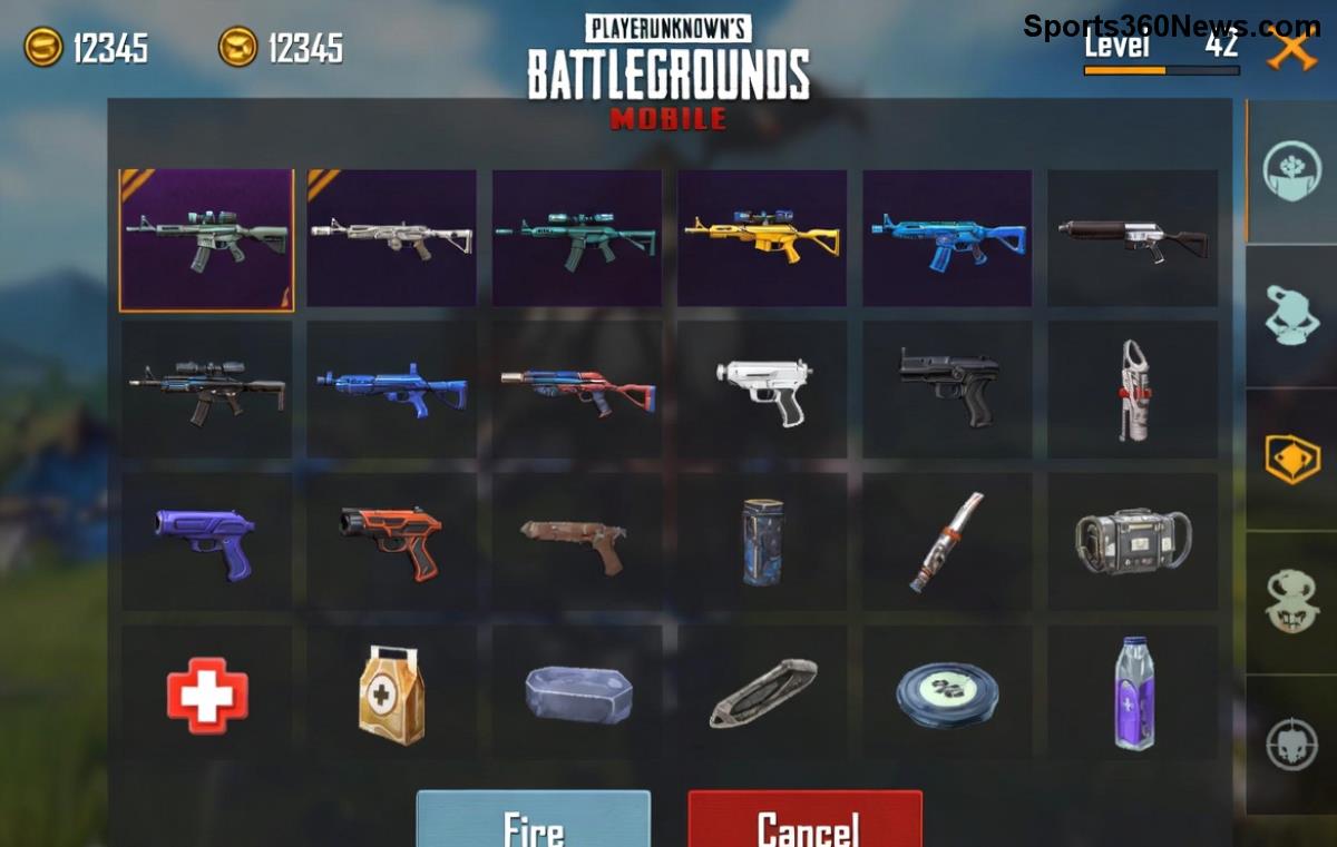 خريطة PUBG Mobile مع بوتات تدريب