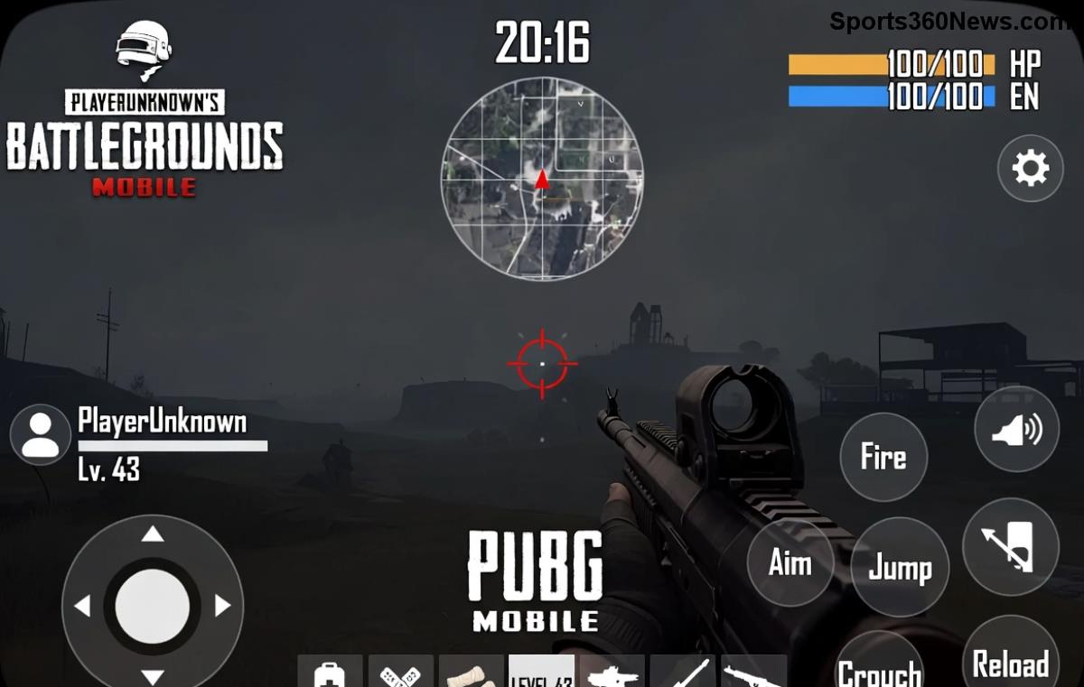 PUBG Mobile リデムコード入力画面