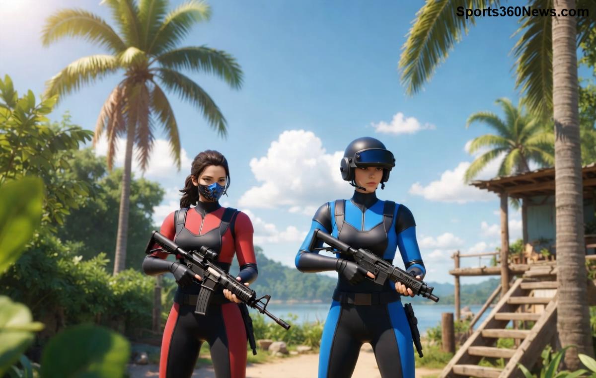 Free Fire AK47反動制御練習シーン