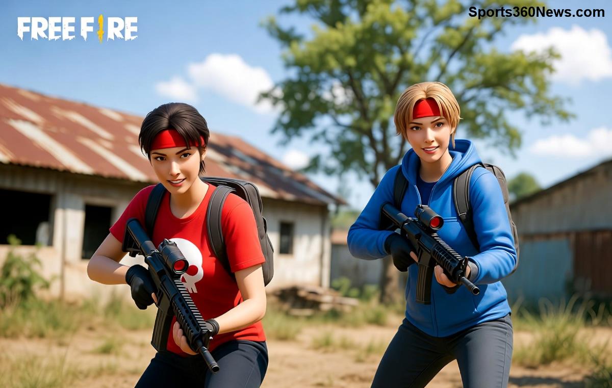 Successful Free Fire squad victory with active voice chat