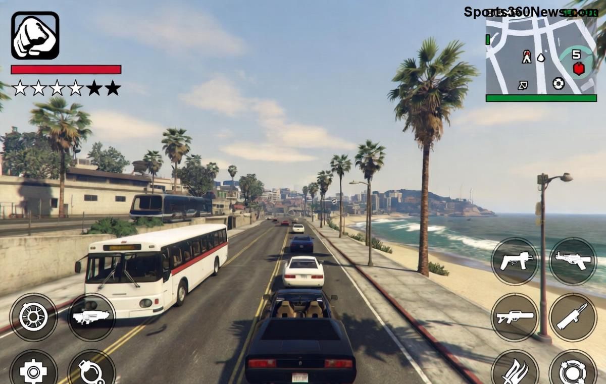 GTA Online マップクラッシュの画面例