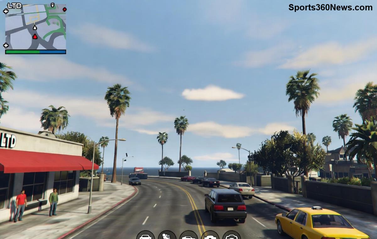 Schermata GTA Online ottimizzata su PC low-end