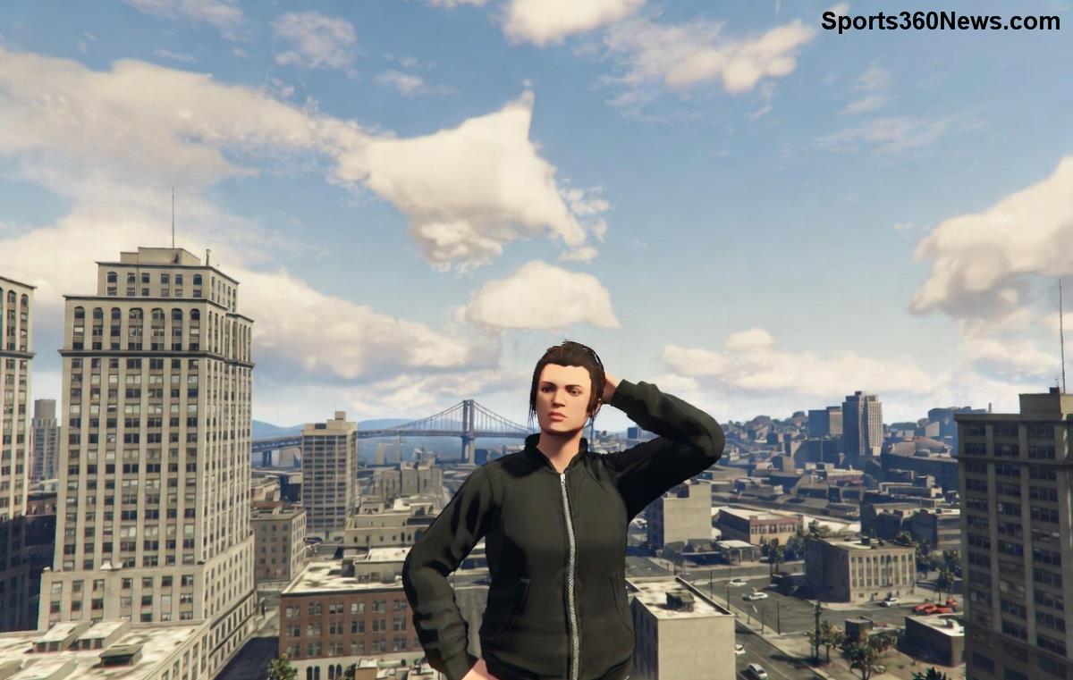 Pro driver perfecting lines in GTA Online race