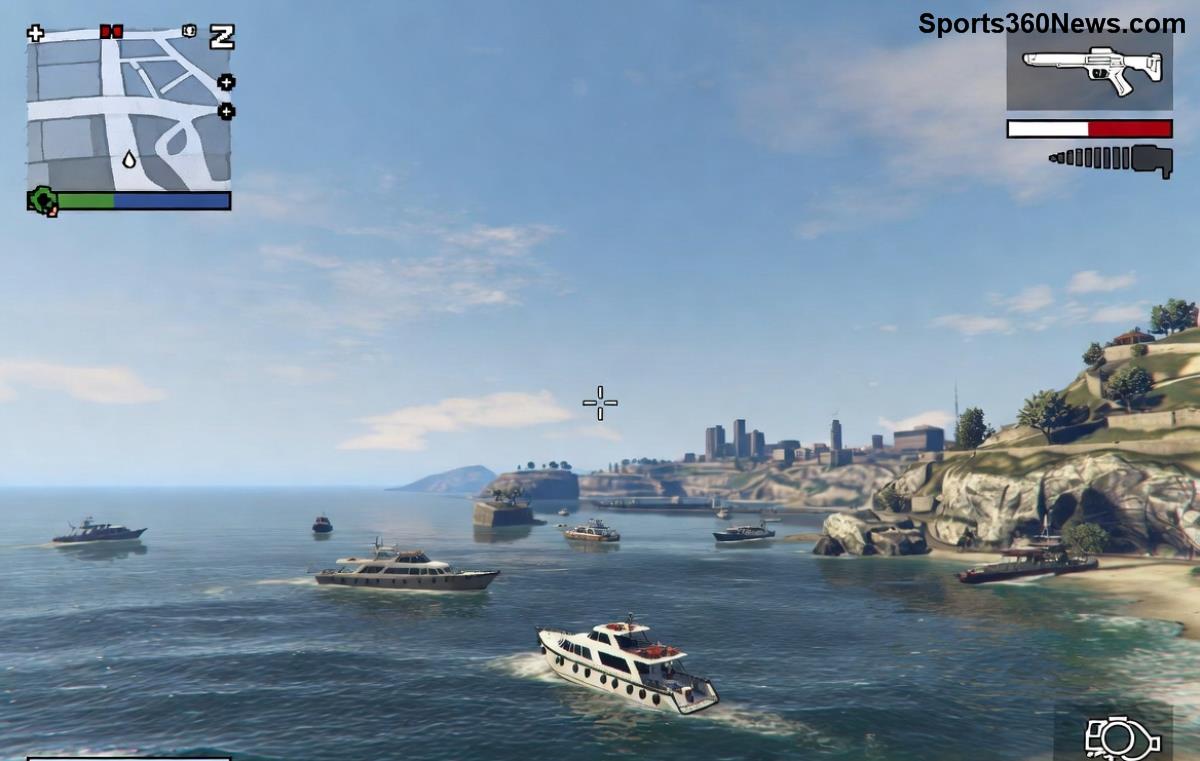 Customized Alien Tattoo glowing in GTA Online nightclub