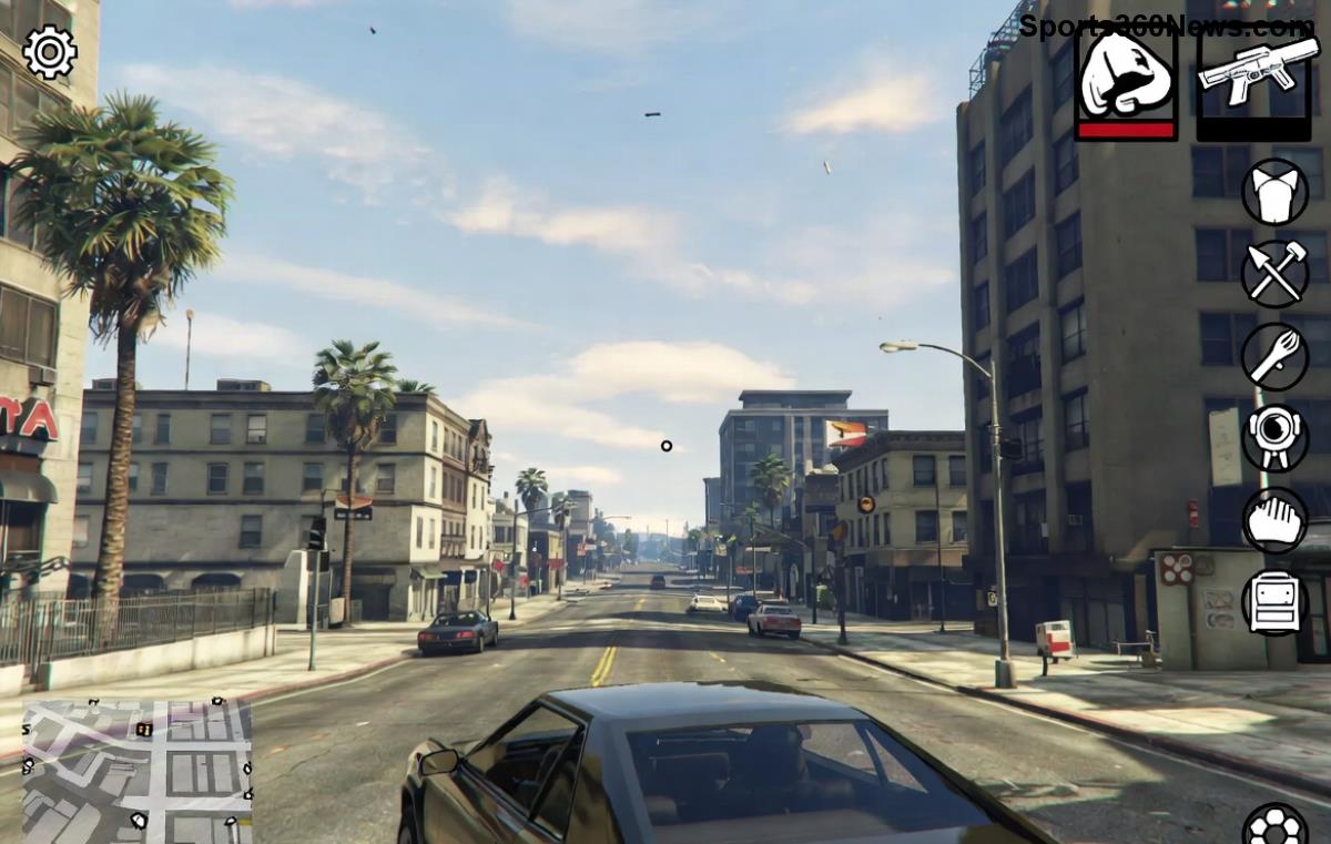 GTA Online Hardyホイールのオフロード走行シーン