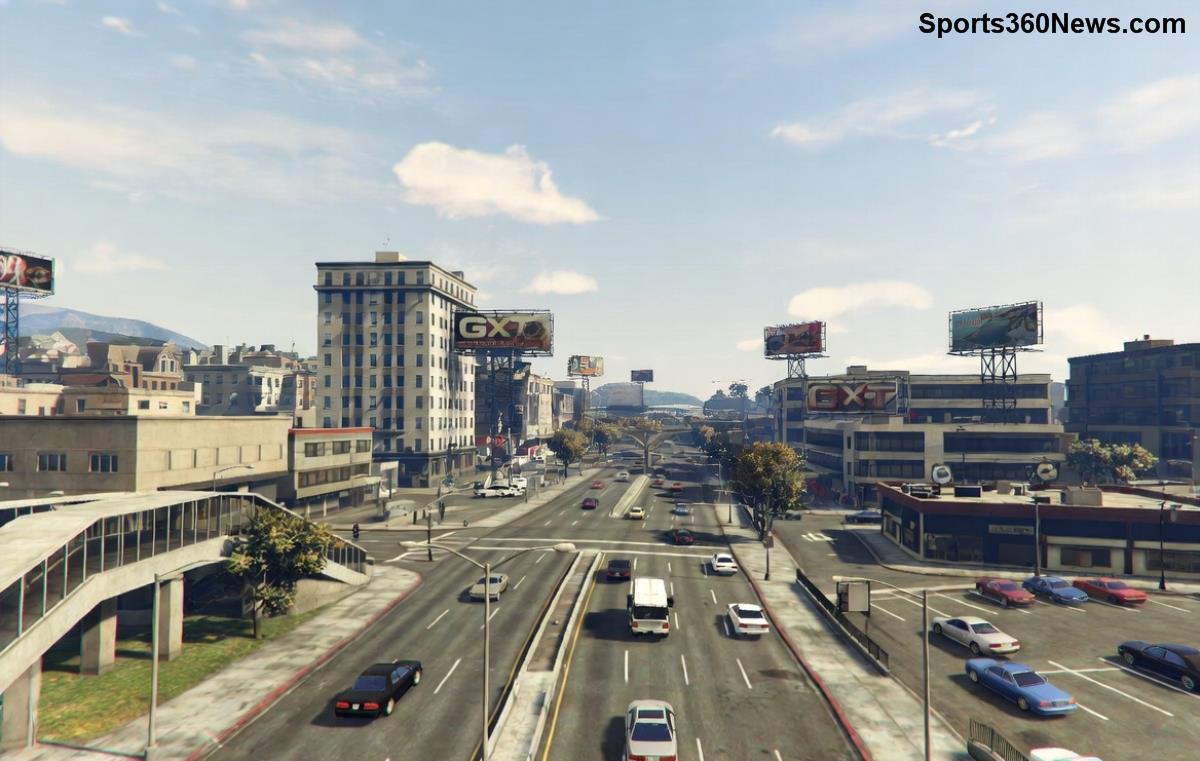 GTA Online 海岸スナイパースポット 塔からの視界