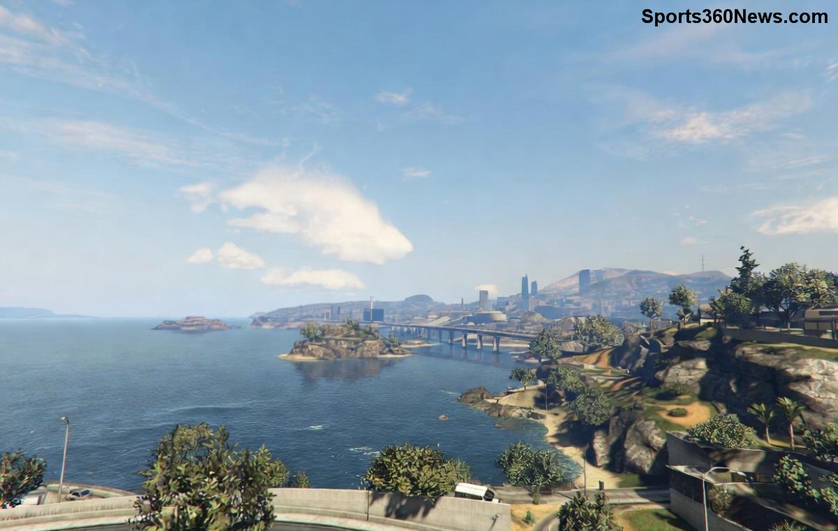 Oppressor MK2 soaring over Los Santos in GTA Online