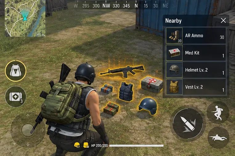 Mejores ajustes de recolección automática para obtener botín rápido en Free Fire