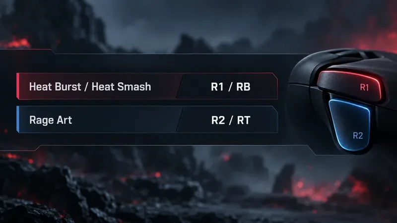 Best Button Mapping for Heat Activation and Rage Art in Tekken 8