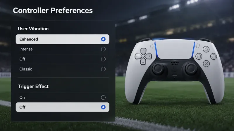 EA Sports FC 27 中最佳手把震動和扳機效果設置