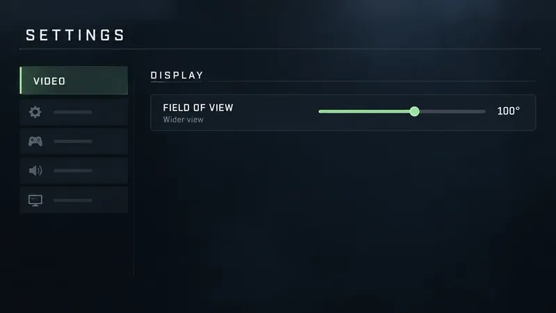Najlepsze pole widzenia w trybie rywalizacji w Halo Infinite: od 100°