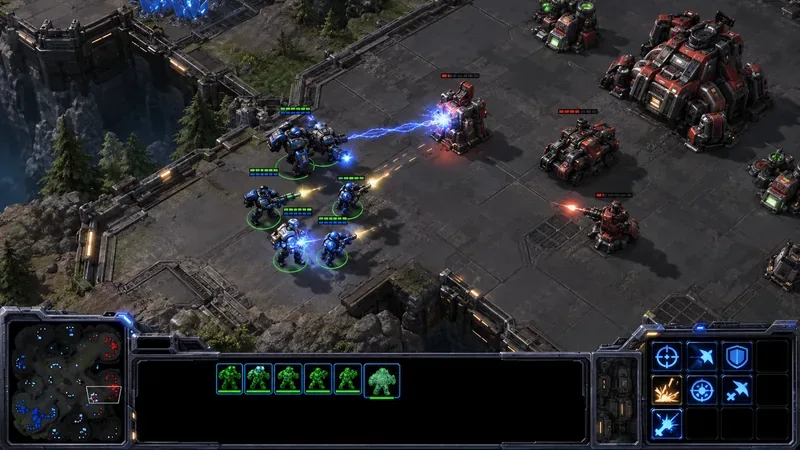Mejores ajustes de juego para la asignación de teclas de disparo rápido en StarCraft II
