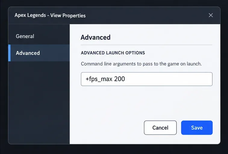 Apex LegendsでAutoexecの起動オプションを有効にする方法
