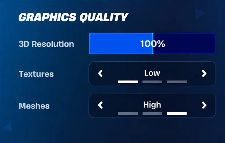 How to Enable Performance Mode and Low Meshes in Fortnite