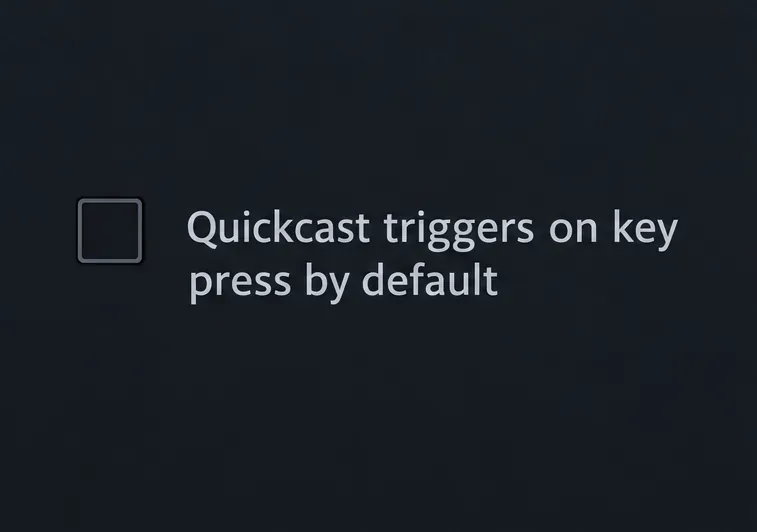 Jak włączyć szybkie rzucanie zaklęć po zwolnieniu klawisza w Dota 2